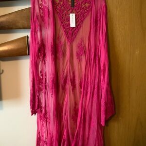 Lane Bryant light lace cover.